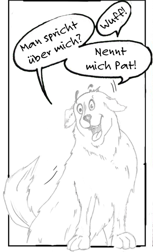 Sneak-Peek: Comic Herdenschutzhund