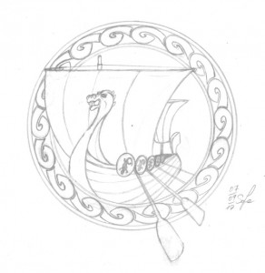 Sneak-Peak: Skizze für ein Fantasy-Buchcover