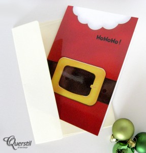 Weihnachtskarte "Santa" im Shop von Querstil