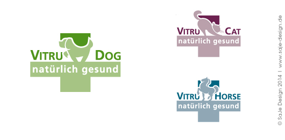 Logo Design: VitruDog - natürlich gesund