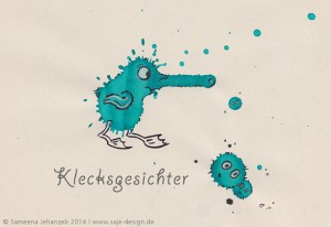 Querstil der Woche: Klecksgesichter