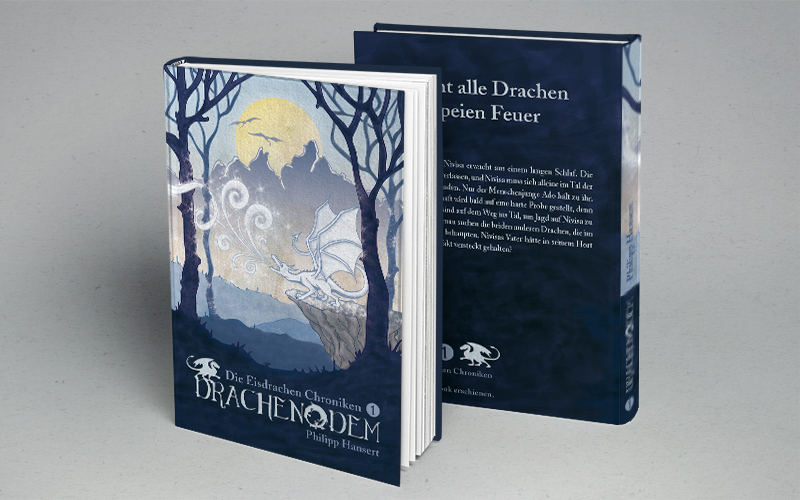 Buchcover & Illustration: Drachenodem