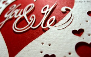 You & Me Papercut im Detail