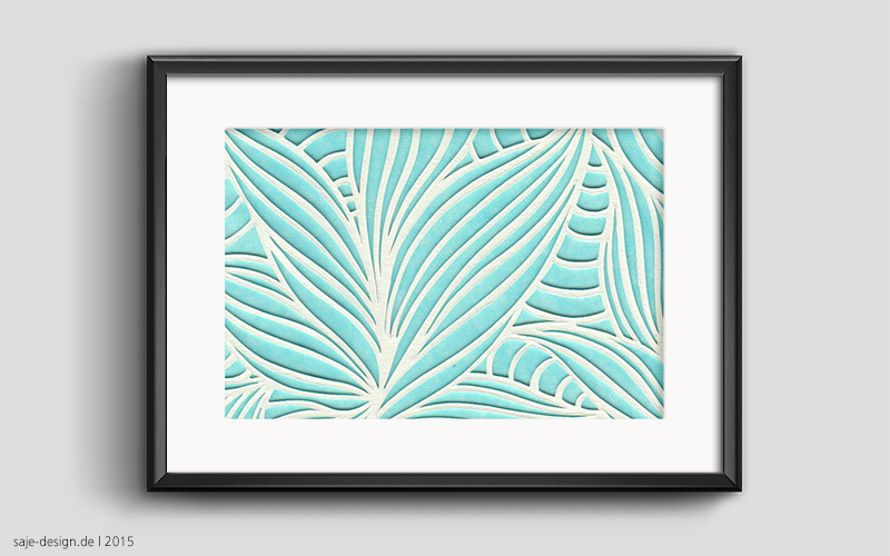 Papercut: Blue Lagoon
