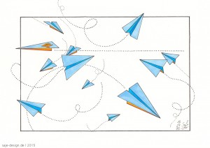 Querstil der Woche: Papierflieger