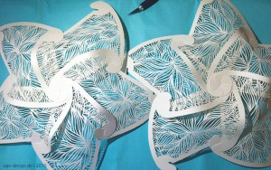 Sneak-Peek: Papercut Lampe