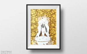 Original Papercut: Three Graces