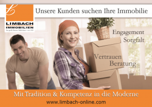 Megalight Plakat für Limbach Immobilien, Bonn