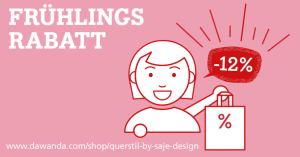 Frühlingsrabatt: 12% OFF!