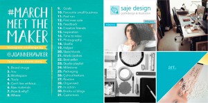 March Meet The Maker: Instagram Challenge