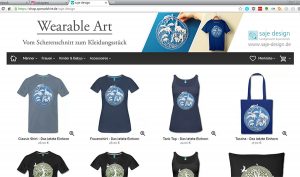 Wearable Art: ein neuer Shop bei Spreadshirt