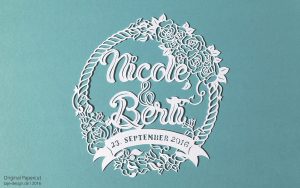 Hochzeitslogo Gewinnspiel: Nicole & Berti