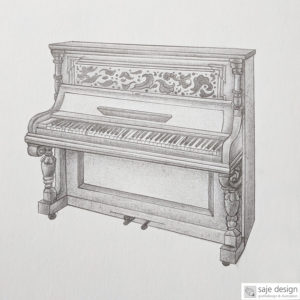 Illustration: Bleistift | Buch: Der Ort in mir, Autorin: Sarah Nierwitzki