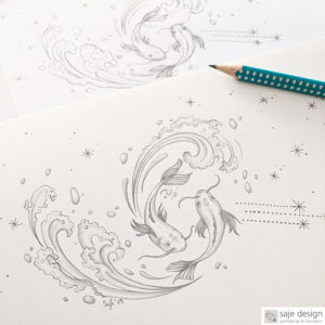 Illustration: Bleistift | Kunde: Rosenrot Verlag