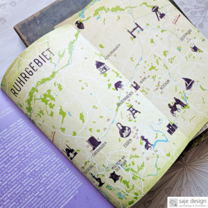 Illustration: Digital | Buch: Ruhrgebiet in 66 Objekten, Kunde: Droste Verlag