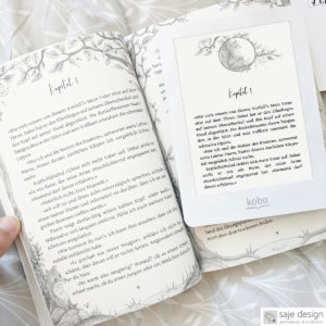 Die Last der Krone: Illustration, Buchsatz und E-Book