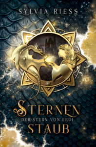 Buchumschlag: Sternenstaub: Der Stern von Erui, Band 1, Sylvia Riess, Selfpublishing