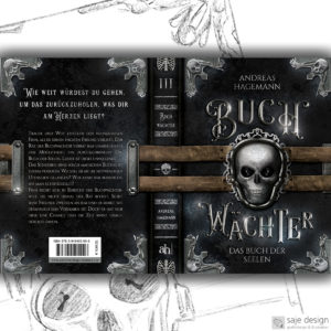 Illustration: Buchumschlag, »Buchwächter«, Eigenverlag, Andreas Hagemann