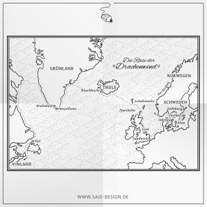 Kartenillustration »Drachenwind«