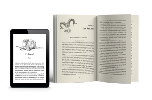 Buchsatz Print/ E-Book und Illustration