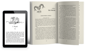 Buchsatz Print/ E-Book und Illustration