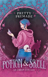 Premade Cover: Potion & Skull